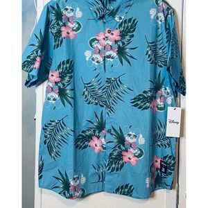 Mens XL Disney and Neff collab Hawaiian Shirt NWT